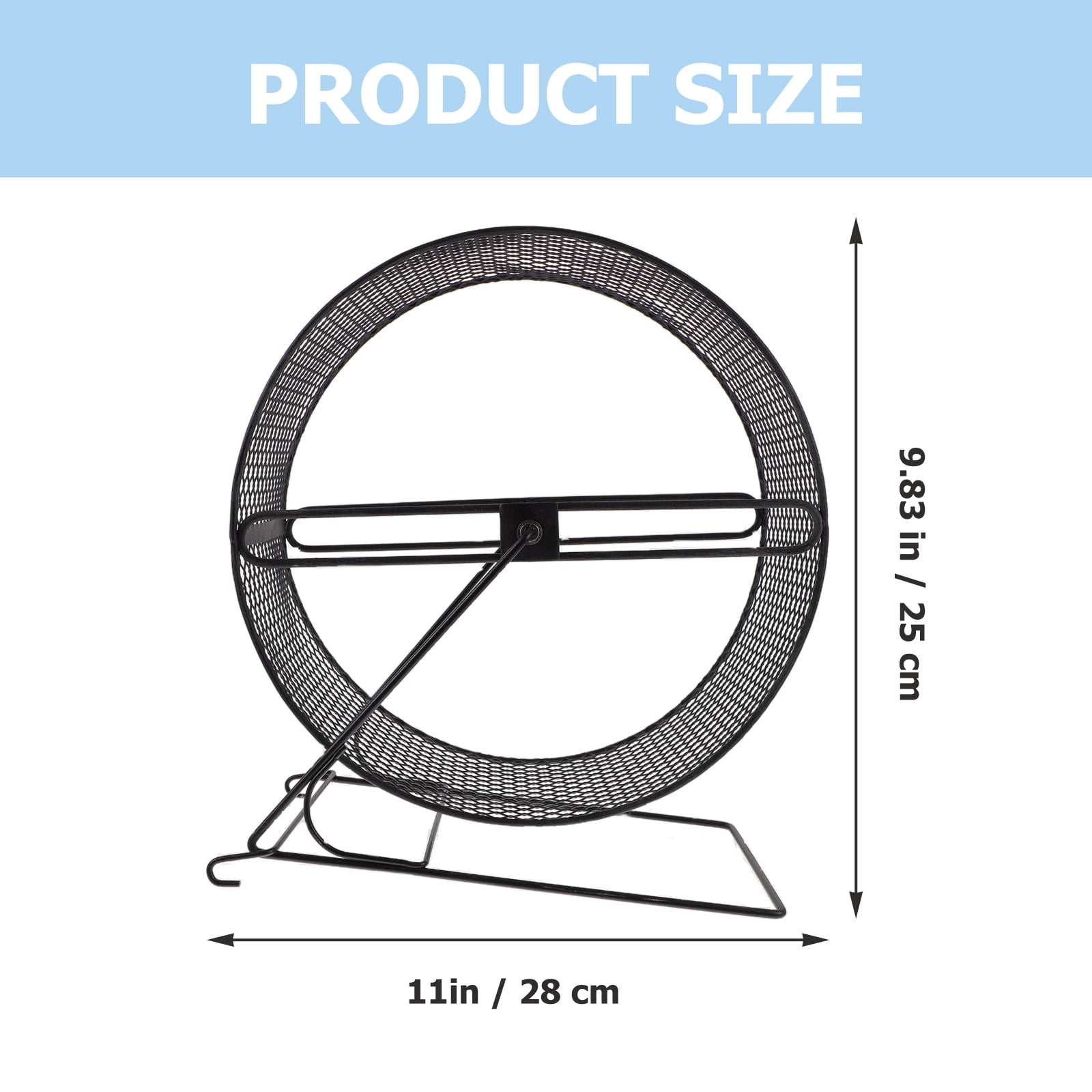 PBPBOX Indoor Use Hamster Running Wheel Iron 1Pack