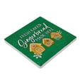 thumbnail image 2 of Coasterstone 4.25In Fresh Baked Gingerbread Coaster, Sandstone, Absorbent Cork Back Sq231290, 2 of 3