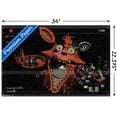 thumbnail image 3 of Five Nights at Freddy's - Foxy Camera Wall Poster with Push Pins, 22.375" x 34", 3 of 3