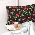 thumbnail image 4 of Balery Sweet Red Cherry Funda de Cojín Estampada, Regalos para Mujeres, Regalos de Amor para Ella, Regalos para Novia o Esposa, Funda de Almohada-14"x20", 4 of 6