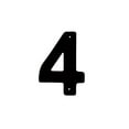thumbnail image 1 of Cagogo House Number Sign, 3D Iron Art Metal Address Plaque for Home Door, Rust Resistant Coated Outdoor House Numbers, Personalized Custom Letters Numbers for Mailbox Fence Yard Decor, 1 of 5