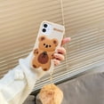 thumbnail image 3 of Kawaii Phone Cases Apply to iPhone Xs Max,Cute Cartoon Bear Phone Case with Keychain Teddy Bear Phone Case 3D iPhone Xs Max Case Soft Silicone Shockproof Cover for Women Girls, 3 of 14