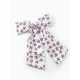 thumbnail image 4 of Way to Celebrate Americana Red, White, and Blue Star Print Hair Bow, 4 of 4