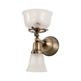 thumbnail image 3 of Meyda Tiffany 50755 7" Wide 2 Light Double Sconce - Brass, 3 of 4