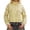 Yellow, variant on Retro Polka Dot Stand Collar Jacket for Women, Drawstring Hem, Long Sleeve Cropped Casual Polyester Outerwear, 1 Piece, S-L