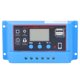 thumbnail image 1 of Jadeshay Controlador Solar fotovoltaico Panel Solar Controlador de Carga Pantalla LCD PWM Regulador de Carga fotovoltaica 12V 24V(30A), 1 of 8