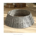 thumbnail image 5 of ZheElen Christmas Tree Base Made Of Durable Water Hyacinth Basket Durable And Flexible gray large size, 5 of 5