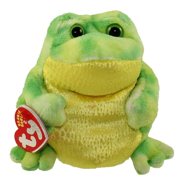 TY Beanie Baby 2.0 JUMPS the Bull Frog (6 inch)