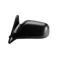 thumbnail image 2 of KarParts360 For Toyota Corolla 1990 1991 1992 1993 Door Mirror Driver Side | Manual Glass | Non-Heated | Non-Foldaway | Black | Primed | Sedan/Wagon Model | Replacement For TO1320101 | 879401A770, 2 of 5