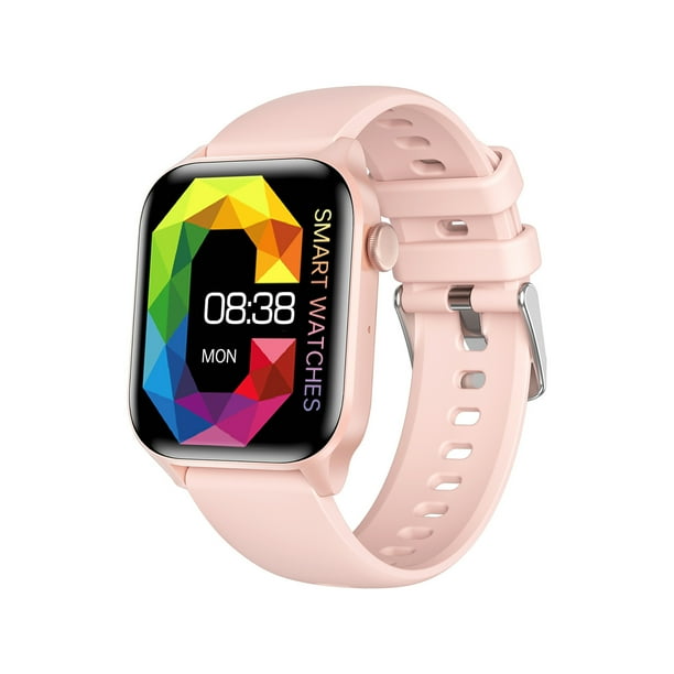 Injueey Rastreador de actividad física con 14 modos deportivos Rendimiento máximo IPhonese/Android 2024 Smart Bluetooth Bloody Electrónica rosa