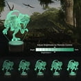 thumbnail image 3 of YSITIAN Dinosaur Night Light, Ammonite T Rex 3D Lamp 16 Colors Changing Night Lights for Kids E1116-475, 3 of 7