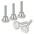 thumbnail image 1 of Tornillos de pulgar estriados M5x25mm, paquete de 5, tornillos de pulgar estriados de acero inoxidable plano, 1 of 5