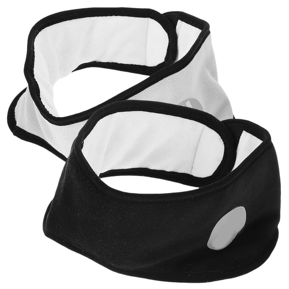AURARMLET 2Pcs Noise Cancelling Sleep Mask with Adjustable Ear Cover Plush Comfort for Sleeping