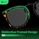thumbnail image 3 of Gafas de Sol Polarizadas Goiteia con Clip Sobredimensionadas para Mujeres y Hombres, 3 of 6