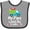 Heather and Black, variant on Inktastic My Papa Loves Me Grandson Truck Boys Baby Bib