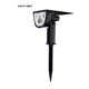 thumbnail image 4 of Bearachild 10W 900lm 120 grados girado jardín luz solar energía paisaje luz IP55 impermeable al aire libre patio lámpara Iluminación y accesorios TYPE1 Luz cálida 1 paquete Bearachild HA005599-02B, 4 of 6