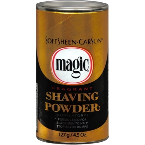 SoftSheen-Carson Fragrant Magic Shaving Powder with Fragrance, Helps Stop Razor Bumps, 4.5 OZ - 4 Pack