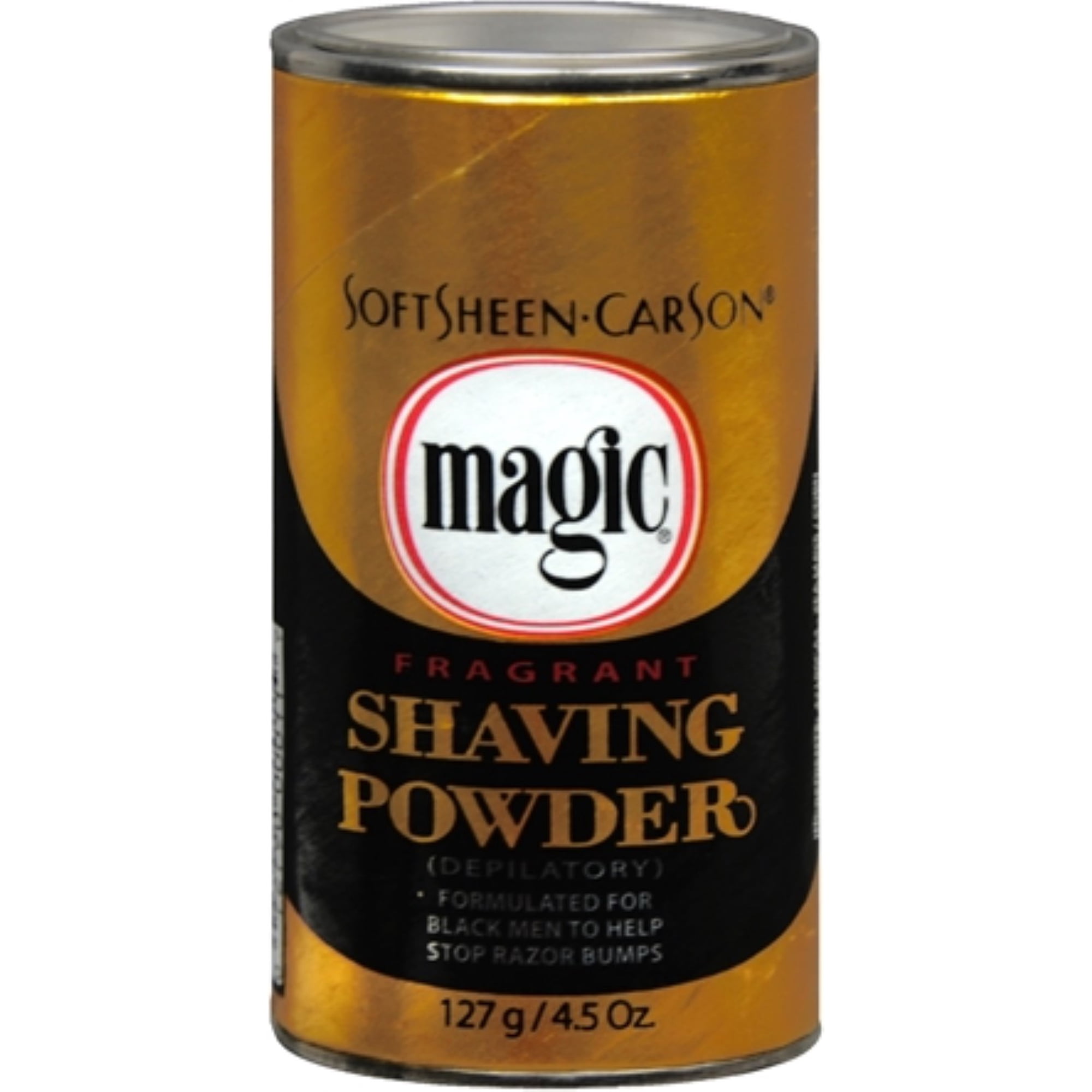 SoftSheen-Carson Fragrant Magic Shaving Powder with Fragrance, Helps Stop Razor Bumps, 4.5 OZ - 4 Pack
