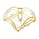 thumbnail image 2 of Soporte de almacenamiento de tejido de mesa Dispensador de servilletas vertical cuadrado elegante soporte de servilleta rústica de hierro rústico para Oro, 2 of 8