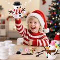 thumbnail image 5 of Zsiparty 12 Pack Christmas Crafts for Kids, Christmas Stocking Stuffers for Kids, Modeling Clay DIY Build a Snowman Clay Kit for Kids Craft Supplies, 5 of 6