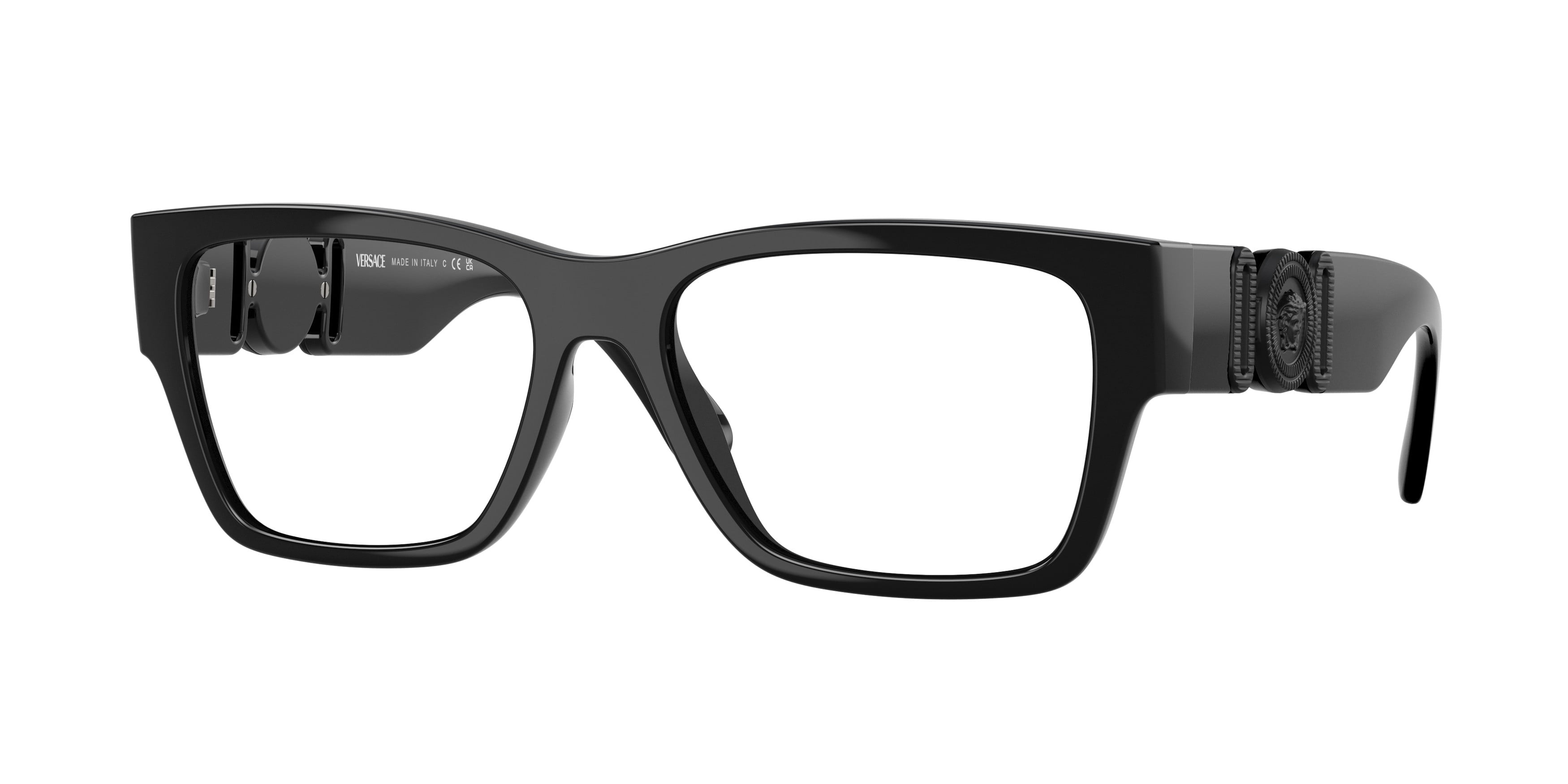 Versace VE3365U 108 Cat Eye Eyeglasses – Havana 52mm Versace VE3265 Eyeglass Frames 108-52 - Dark Havana VE3265  main image 2