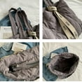 thumbnail image 7 of Kukuzhu Quilted Shoulder Tote Bag for Women Padding Down Cotton Hobo Bag Solid Retro Casual Cute Handbag Clutch, 7 of 7