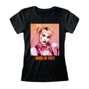 DC Birds Of Prey Harley Quinn Gradient Women's Fitted T-Shirt | Official Merchandise