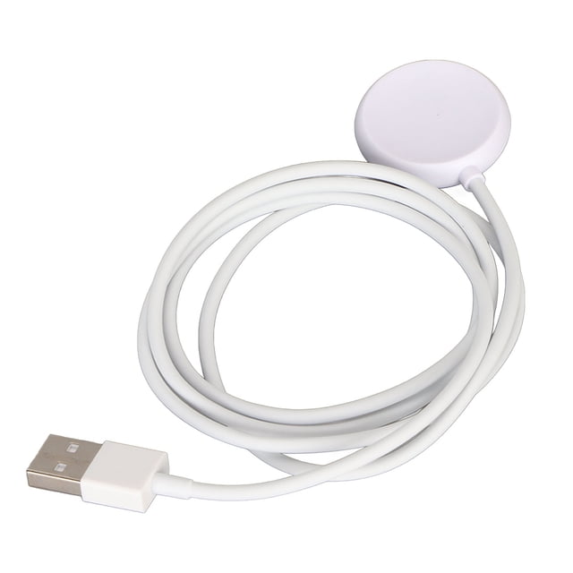 Cargador de Reloj para Google Pixel Cable de Carga de Reloj inalámbrico magnético USB portátil para Oficina de Viaje en casa Blanco