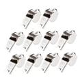 thumbnail image 4 of OUNONA  10 Pcs Referee Whistle Football Red and Whistles Child Silver, 4 of 8