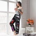thumbnail image 6 of Picia Artistic Skull Womens Soft Woven Cotton Elastic Waistband Sleep Pajama Pant Lounge Sleep Pant With Pockets And Drawstring-XX-Large, 6 of 9