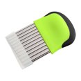 thumbnail image 1 of WIFKLSIIPG Potato Crinkle Cutter Vegetable Crinkle Cutter Stainless Steel French Fries Cutter for Potatoes Carrot French Fries Vegetable Crinkle and Crinkle Cutter 1PC, 1 of 3