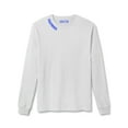 thumbnail image 5 of Daxton Premium California Men Long Sleeves T Shirt Ultra Soft Medium Weight Cotton, 2Pk Royal White White Royal  Large, 5 of 6