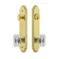 thumbnail image 3 of Grandeur Arcbcc_Tp_Eset_238 Arc Solid Brass Tall Plate Single Cylinder Keyed Entry Set -, 3 of 6