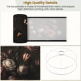 thumbnail image 4 of Bouquet Linen Drum Lampshades Roses Butterflies Dark Vintage Floral Still Life Pink 13"x13"x10" Light Shade for Table Lamps Floor Lamp Shades Lampshade Replacement Assembly Required, 4 of 8