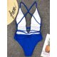 thumbnail image 5 of Trajes de baño de una pieza de vendaje multidireccional de cintura alta con cuello en V profundo sexy para mujer Trajes de baño Zhivalor LRWJ303-18, 5 of 5