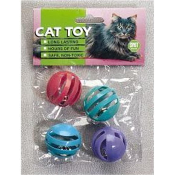 Ethical Cat Slotted Balls 4 Pack - 2848