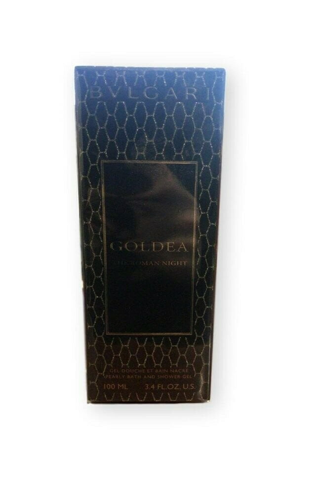 Bvlgari Goldea The Roman Night 3.4 oz bath and shower gel 100 ml NIB