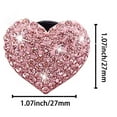thumbnail image 2 of SNGMN Car Air Freshener - 2023 Diamond Heart Aromatherapy Clip, Vehicle Mounted Perfume, Odor Removal, Long-Lasting, Easy Installation, Suitable for All, 2 of 2
