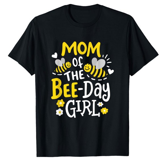 AALJY Maman de la Fille de la Journée des Abeilles Fête d'Anniversaire Assortie Fa