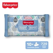 Fisher-Price 99% Baby Wipes 720 ct