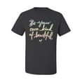 thumbnail image 2 of Positivity saying Pop Culture Men's Graphic T-Shirt, Charcoal, Medium, 2 of 3