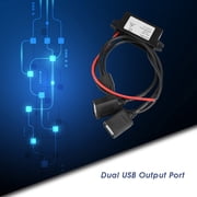 LYUMO 15W 8-22V 3A DC-DC 12V To 5V Power Supply Converter USB Step-down Module