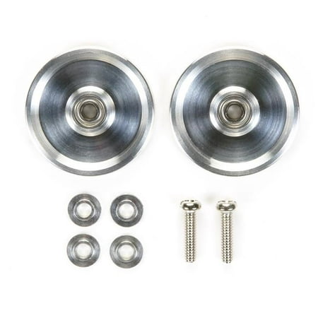 Tamiya TAM15464 HG Aluminum Ball-Race Rollers for Mini 4WD & Mini 4WD Pro Chassis