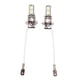 thumbnail image 1 of 2x H3 9 SMD LED Niebla Bombillas 6500K ~ 7000 Dc12v Bajo Consumo De Energía Larga Vida útil Con Vibración Para El Coche Auto, 1 of 8