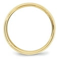 thumbnail image 2 of Auriga 10k Yellow Gold 6mm Beveled Edge Comfort Fit Wedding Band for Women Size- 11.5, 2 of 6
