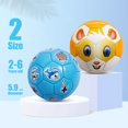 thumbnail image 2 of Balón de fútbol EVERICH TOY tamaño 2 para niños pequeños con bomba, 2 of 6