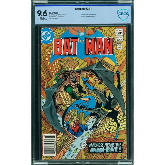 Batman #361 - CBCS 9.6 Comic Book