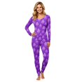 thumbnail image 2 of Matching Family Halloween Sleepwear Set Graphic Moon and Potion Print Long Sleeve Top and Pants Holiday Loungewear, 2 of 7
