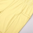 thumbnail image 6 of MIXUE Skirts For Women Summer Mesh Solid Color Ruffled Elastic Waist Drawstring Mini Tennis Skirt Holiday-Wear,Yellow,S, 6 of 8