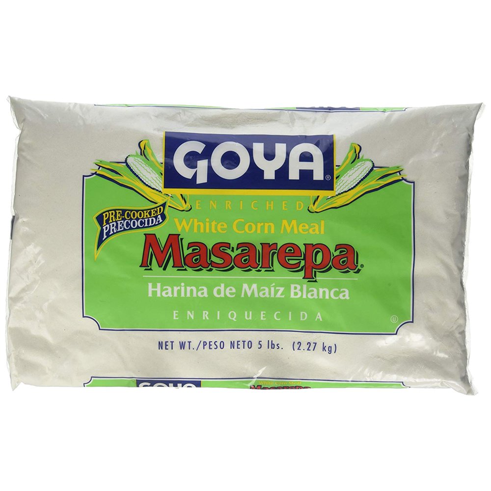 Goya Foods 5075 Masarepa PreCooked White Corn Meal, 5 Pound Walmart